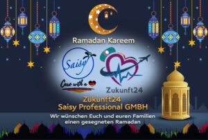 تصميم إعلان فيسبوك رمضان كريم لشركة زوكونفت 24 للتوظيف والوسائط التعليمية
